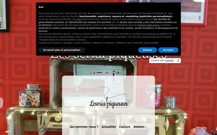 Screenshot of leserialpiqueuses.fr