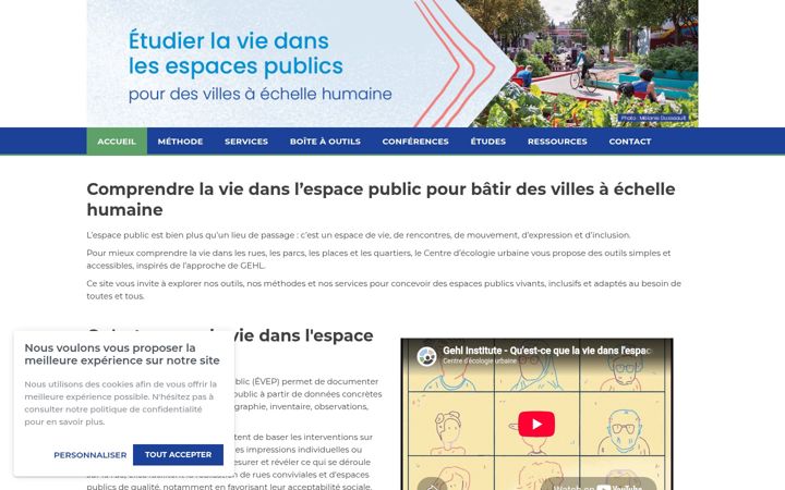 Screenshot of lesespacespublics.com
