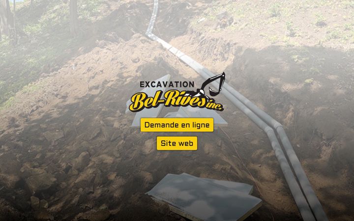 Screenshot of lesexcavationsbelrives.com