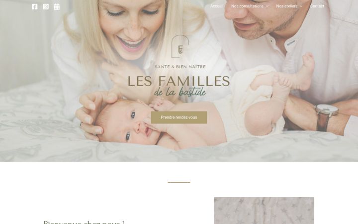 Screenshot of lesfamillesdelabastide.fr