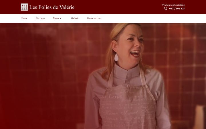 Screenshot of lesfoliesdevalerie.be