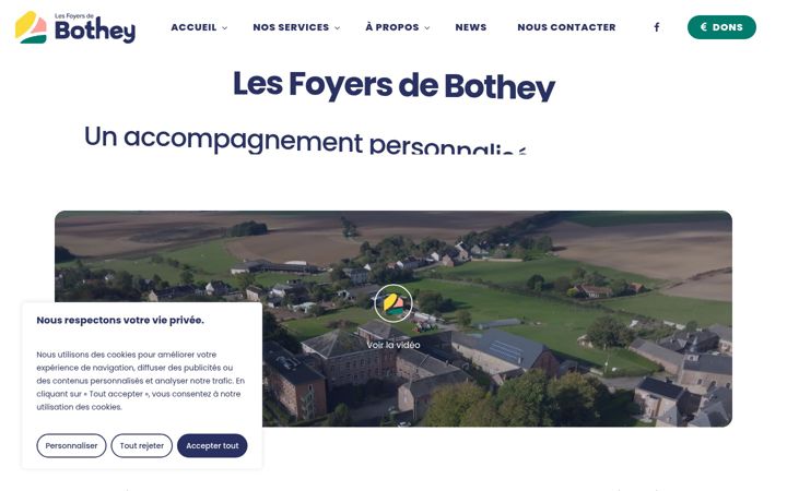 Screenshot of lesfoyersdebothey.be
