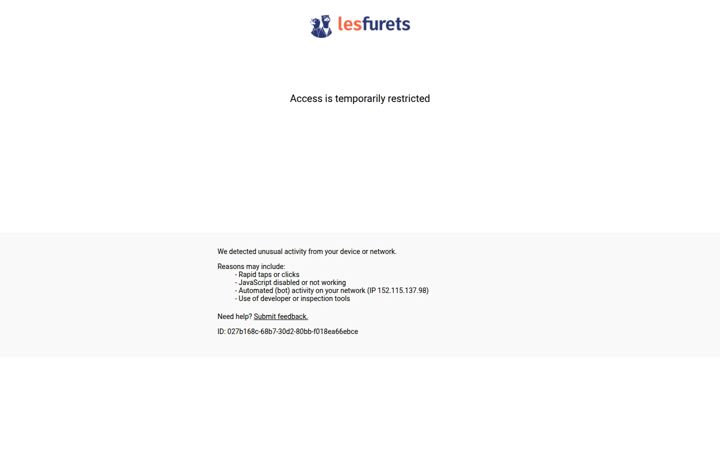Ekrānuzņēmums no lesfurets.com