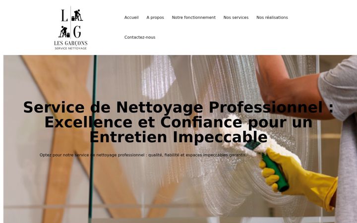 Screenshot of lesgarcons-net.com