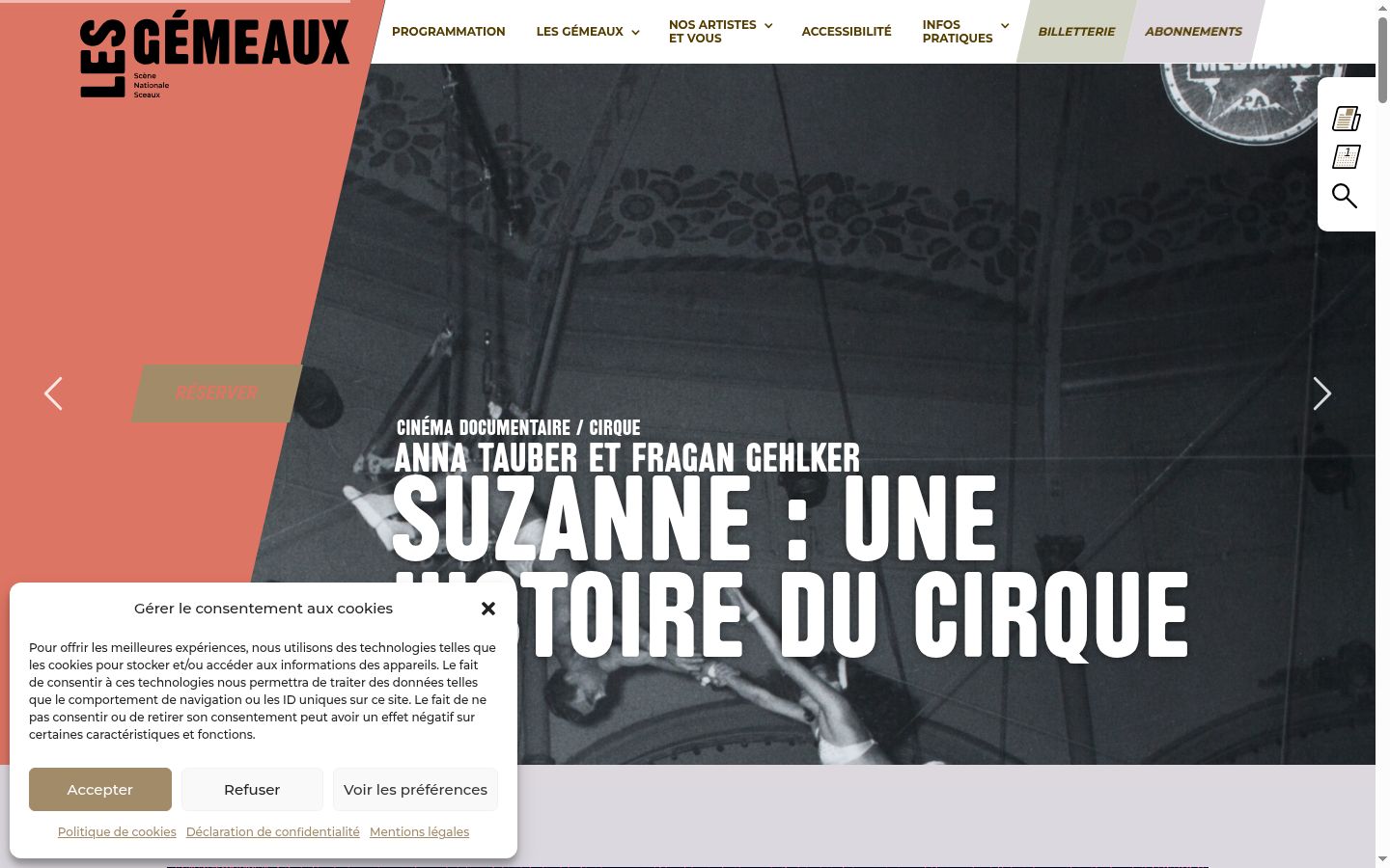 Screenshot tal-banner tal-kunsens muri qabel kwalunkwe interazzjoni