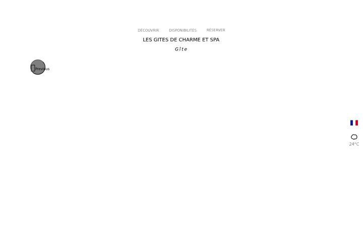 Screenshot of lesgitesdecharme.com