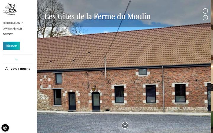 Screenshot of lesgitesdelafermedumoulin.be