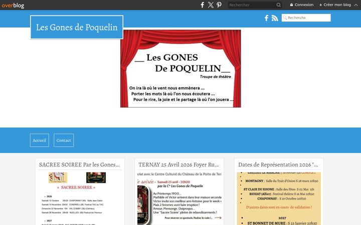 Screenshot of lesgonesdepoquelin.com
