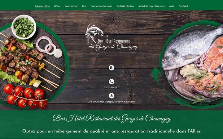 Screenshot of lesgorgesdechouvigny-03.com