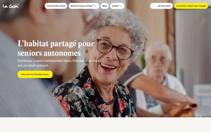 Screenshot of lesgrandescasas.fr
