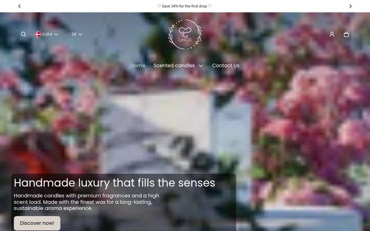 Screenshot of lesgs.com