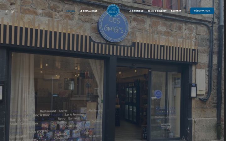 Screenshot of lesguigs.fr
