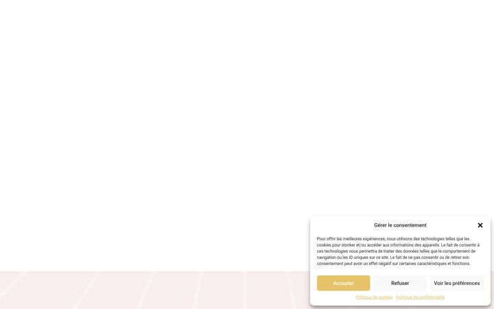 Screenshot of leshallesrivages.com