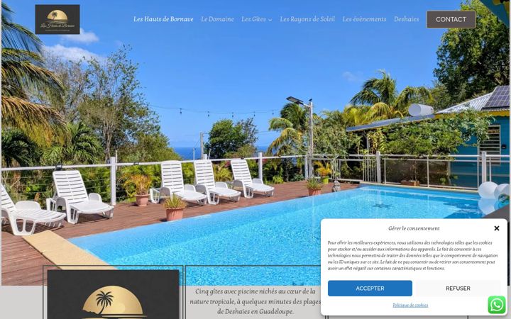 Screenshot of leshautsdebornave.com
