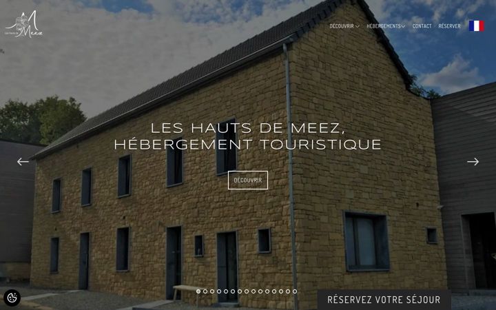 Screenshot of leshautsdemeez.be