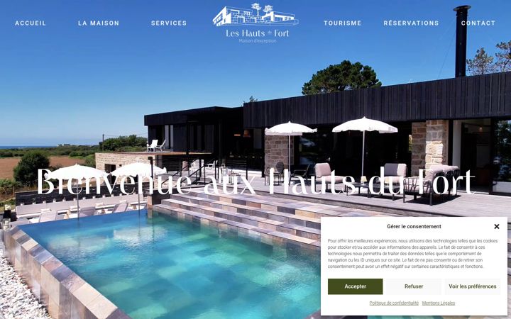 Screenshot of leshautsdufort.com
