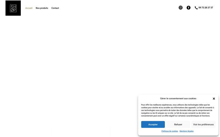 Screenshot of leshopbiarritz.fr