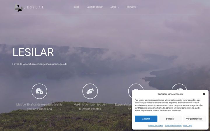 Screenshot of lesilar.es
