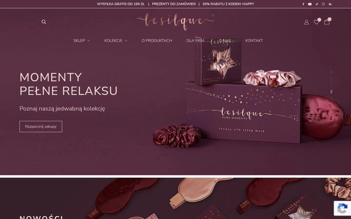 Screenshot of lesilque.com