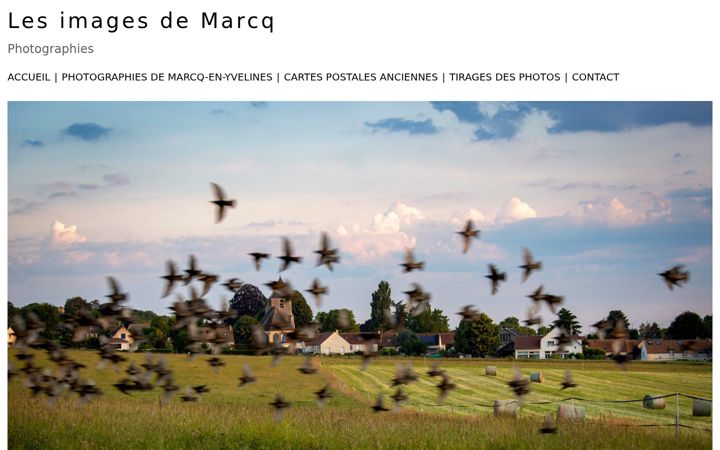 Screenshot of lesimagesdemarcq.fr
