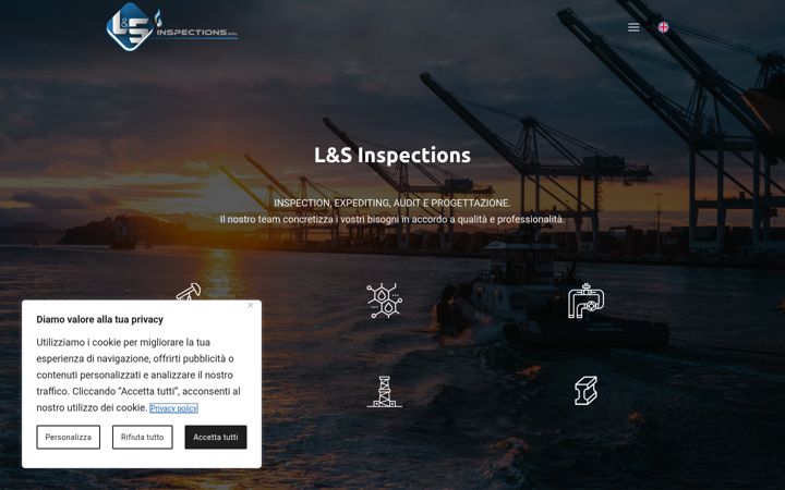 Screenshot of lesinspections.it