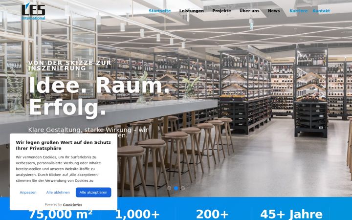 Screenshot of lesint.de