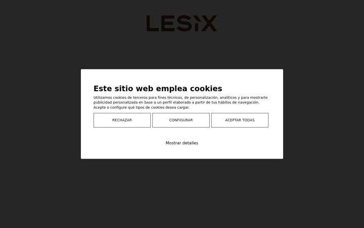 Screenshot of lesix.es