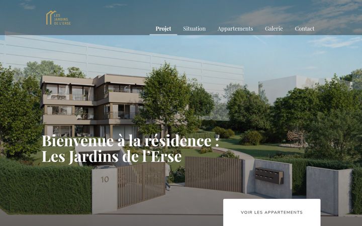 Screenshot of lesjardinsdelerse.ch