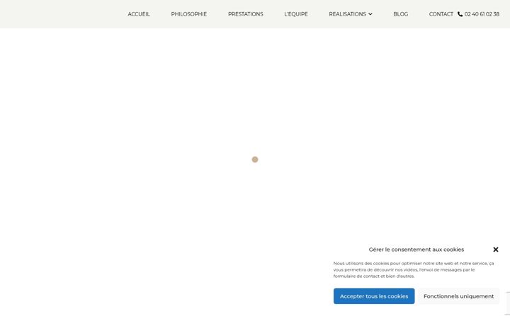 Screenshot of lesjardinsdulittoral.fr