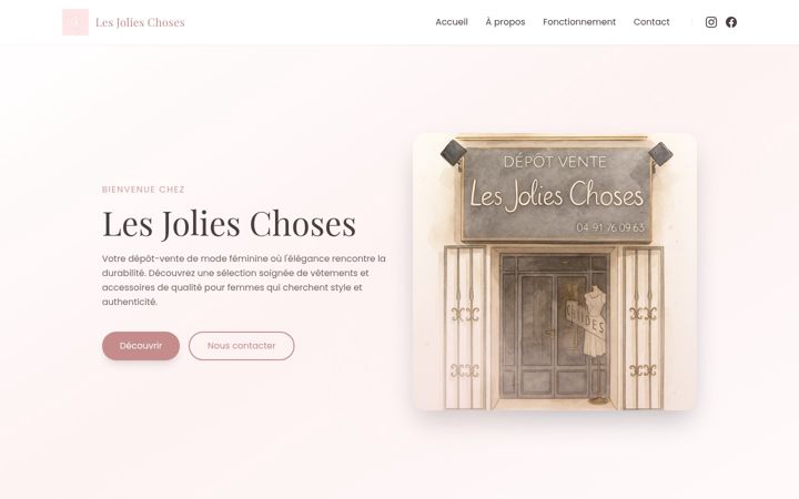 Screenshot of lesjolieschosesmarseille.fr