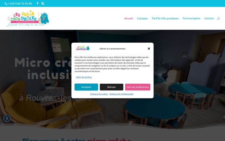 Screenshot of lesjolistropdroles.fr