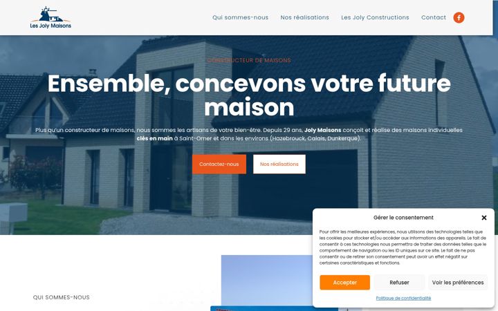 Screenshot of lesjolymaisons.fr