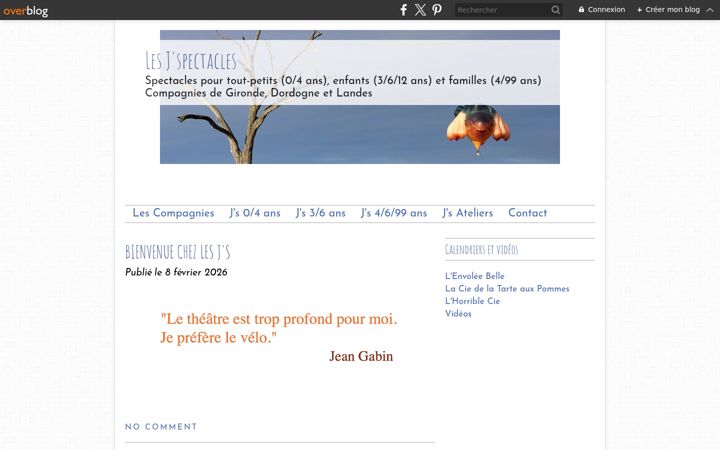Screenshot of lesjspectacles.com