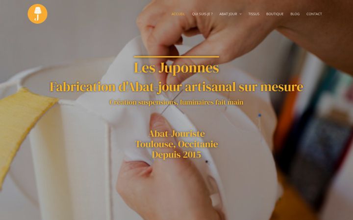 Screenshot of lesjuponnes.fr