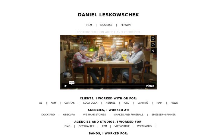 Screenshot of leskowschek.at
