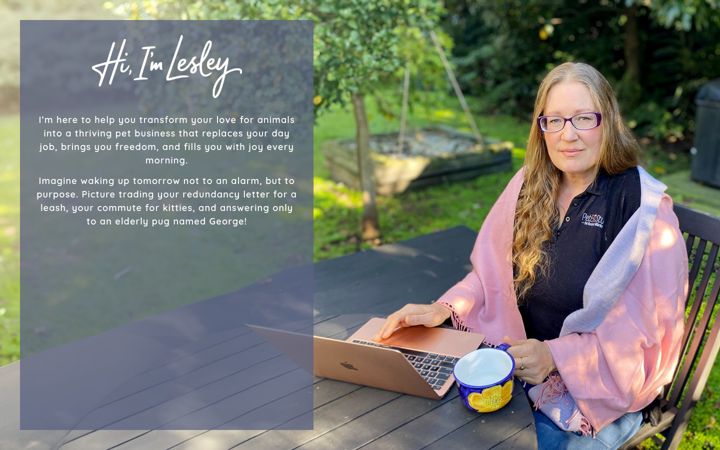 Screenshot of lesleyhuntley.com
