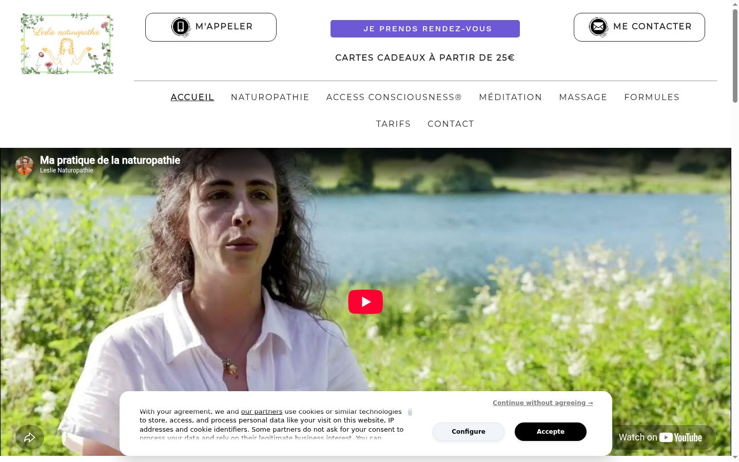 Snímek obrazovky baneru souhlasu zobrazeného před jakoukoli interakcí