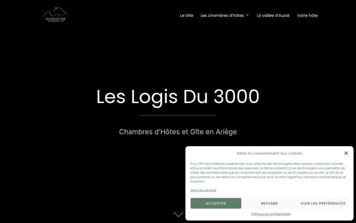 Screenshot of leslogisdu3000.fr