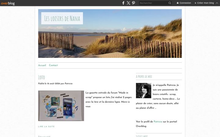 Screenshot of lesloisirsdenana.com