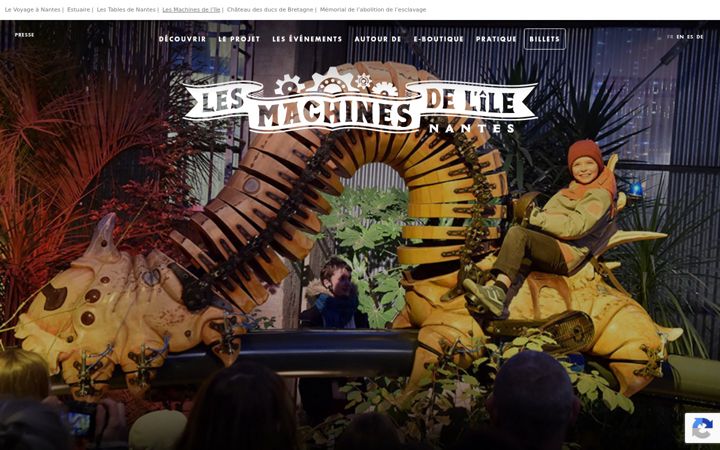 Screenshot of lesmachines-nantes.fr