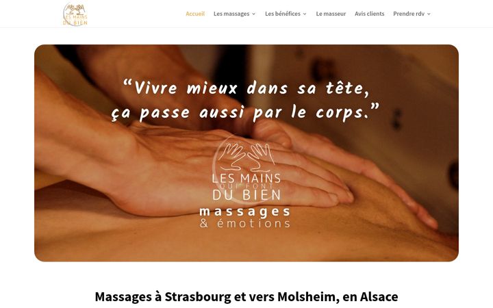Screenshot of lesmainsquifontdubien.fr