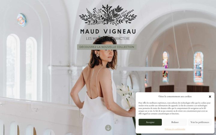 Screenshot of lesmarieesdecaractere.com