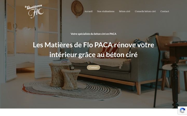 Screenshot of lesmatieresdeflo.fr