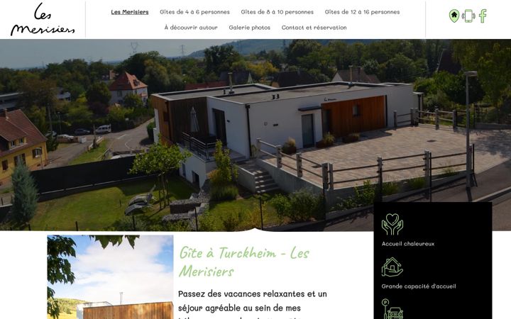 Screenshot of lesmerisiers.com
