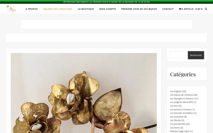 Screenshot of lesmerveillesdhesperie.com