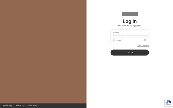 Screenshot of lesmillsondemand.com