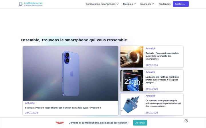 Captura de pantalla de lesmobiles.com