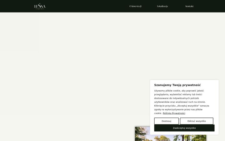 Screenshot of lesnaenklawa.com