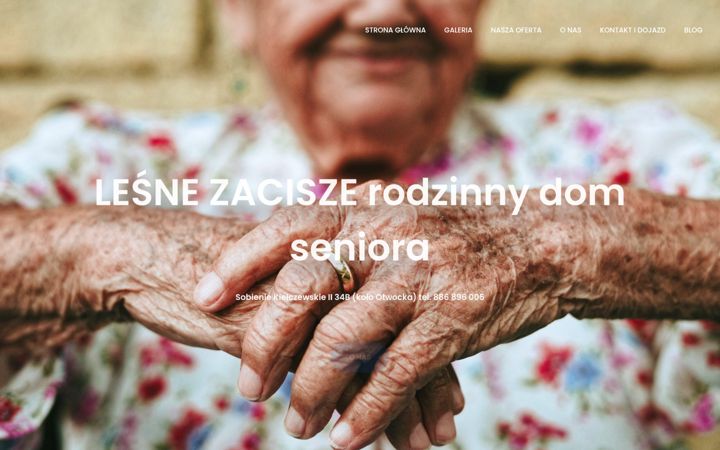 Screenshot of lesne-zacisze.com