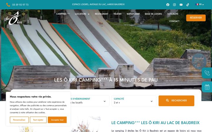 Screenshot of lesokiri.com